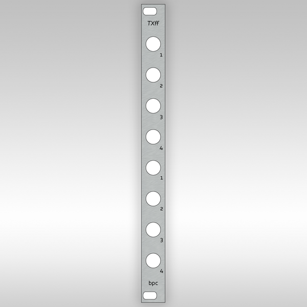 TELEXff - 2HP 4 Channel Fixed Filter